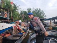 Masifkan Patroli Perairan di Das Kapuas, Ditpolairud Pastikan Pelayaran Aman