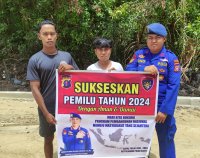 Demi Ciptakan Kesuksesan Pemilu, Ditpolairud Selalu Sambangi Masyarakat