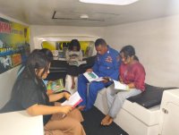 Kapal Melek Huruf Milik Ditpolairud Jangkau Masyarakat Desa Terpencil